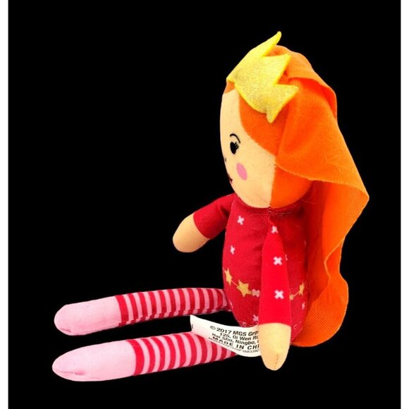 Fairy Queen Princess Cloth Doll 12" Pink Outfit Glitter Crown MGS Group 2017 - Picture 4 of 9